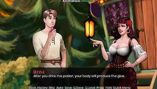 Ne efsane bir seks sahnesi oyunu oyna video görsel roman oyunu sikişiyor