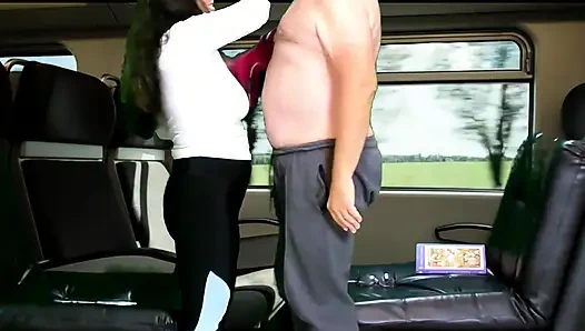 Garabas ve Olga ile Almanya'dan İspanya'ya kesintisiz seks