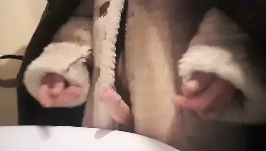 kürk manto masturbasyon yapmak