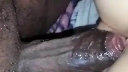 Siyah kremli yakın çekim