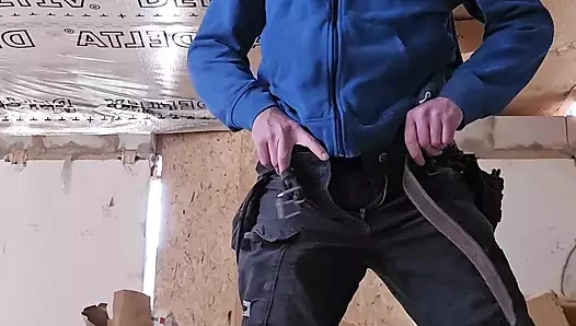 Şantiyede çok azgınım