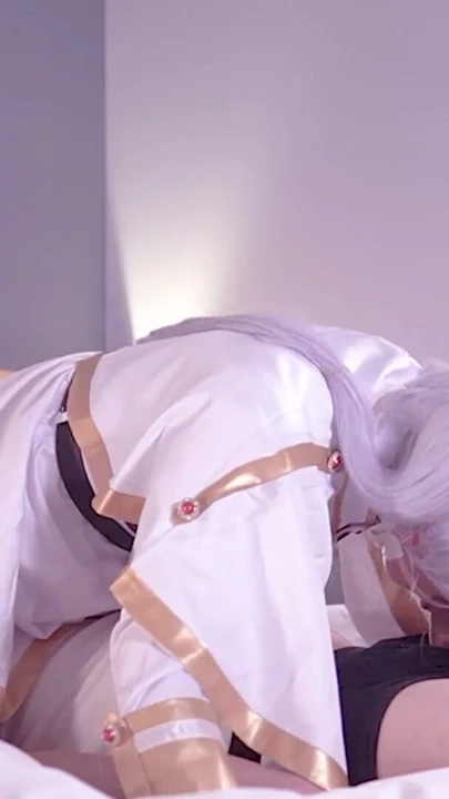 Yüz Oturma Sevimli Frieren Cosplayer, Asyalı hentai cosplay 13 | Klip 2