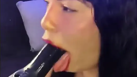 Yarağını emiyor, baba