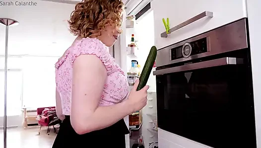 Kremsi salatalık sikişi