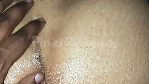 Bakış açısı yakın çekim domaltmalı yağ masajı