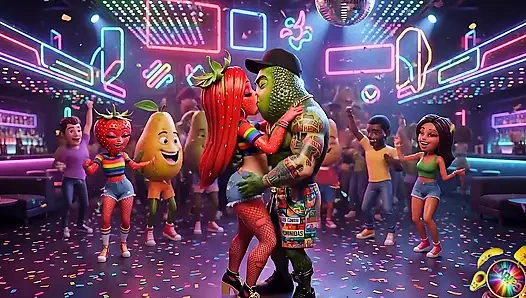 Bölüm 5 - sevimli çilek kız ve tatlı Avokado adam nazik anları paylaşıyor yapay zeka hentait