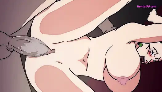 Chi-chi üç yarak aldı - ağzına, amına, götüne. Hepsi bir arada (çizgi film)