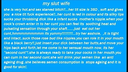 benim sürtük karısı