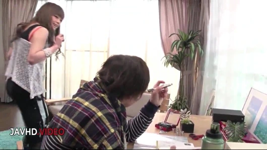 Edepsiz reika kashiwakuras'ın yoğun jav oral seksi