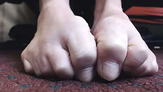 Doğal tırnaklı yakın çekim polonyalı yok