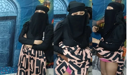 Muslim girl was doing hand job and fucked hard by uncut