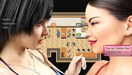 Lisa: plaj kulübüne lezbiyen öpücüğü ep.33