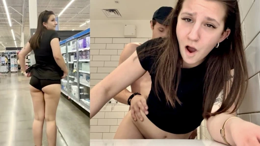 (Mağaza Seksi) Walmart'ta yeni tanıştığım genç kıza penetrasyon