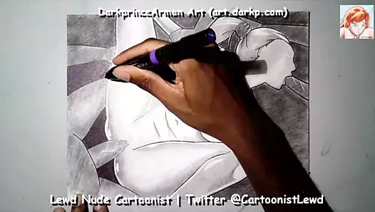 Darkprincearmon sanatında birden fazla seks partnerinin renklendirilmesi