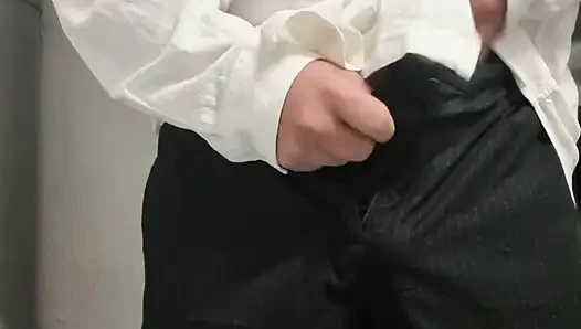 Büyük yarak gömlekle geliyor