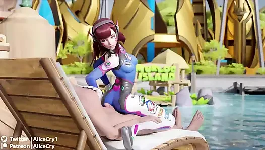 Alicecry1 ateşli 3 boyutlu seks hentai derlemesi - 19