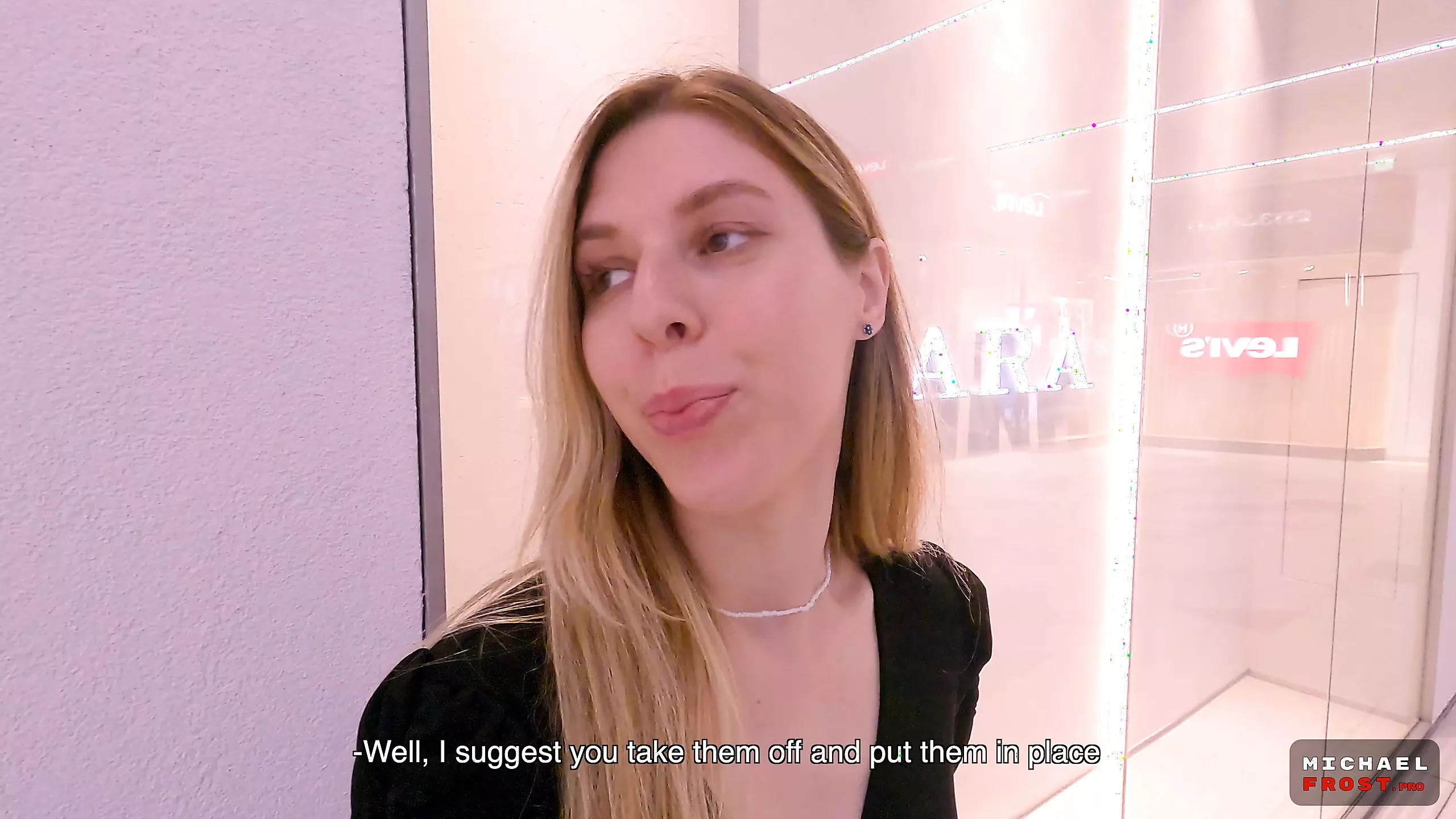 Unlucky Shoplifter Fucked in Mall Toilet - Real Public - Risky Sex - POV