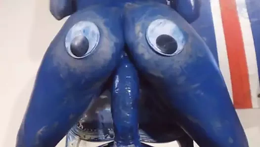 mavi yapay penis canavar