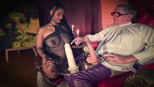 Herr Charlotte Pams'in anal eğitimine başlıyor