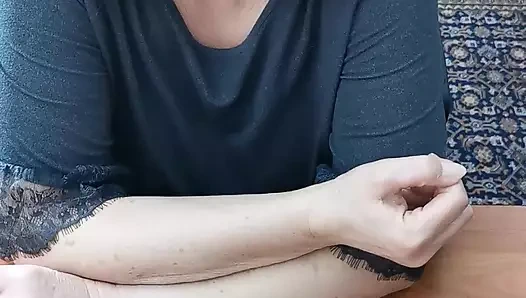 Mastürbasyon yaparken şaşırdım