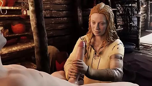 Şifacı ellerinin altında sikini iyileştiriyor