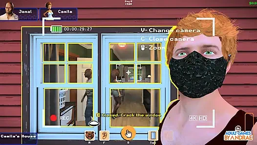 Ep4: camila'nın bahçe egzersizi - seksi komşum 2 (oyun)