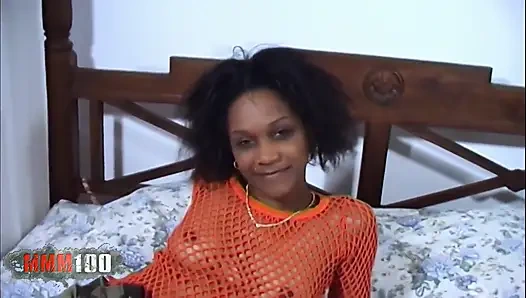 Shania: zenci Fransız shania ve Terry ile yoğun yatak eylemi - ırklararası odanın sahnesi