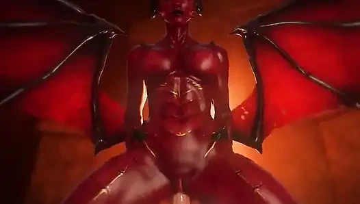 Orgazm olan kovboy kızda oc succubus