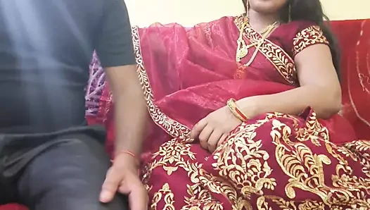 Karwa chauth ke din bhabhi bahut khubsurat dikh rahi thi tabhi bhabhi ko puch liya