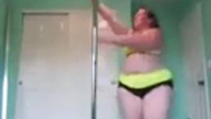 Bbw striptizci kutup dansı