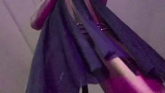 Ağır çekim zenci genç seksi dans ıslak amcık yakın çekim