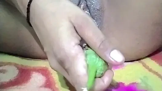 Meri sexi bhabhi ne apni    khubsurat chut me dala bhot bada brinjal or dal ke bohot maze liya jisko bhi maze leni ho aa jao shbi log