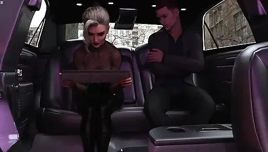 Stepbrother And Stepsister Having Sex Infront Of Cuckold Stepmom In Car