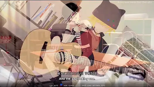 Hentai oyunu -hentai tavşanı kahraman yarı zamanlı seks oyun animasyonu yapıyor