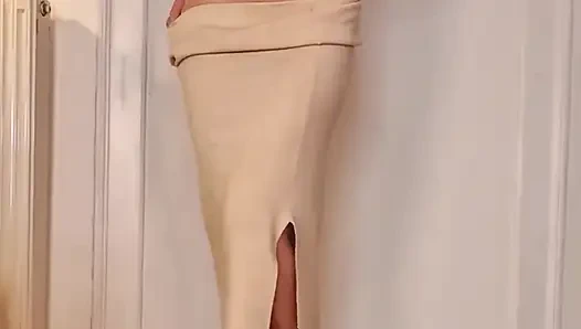 Güzel götümde kremsi bir şey istedim