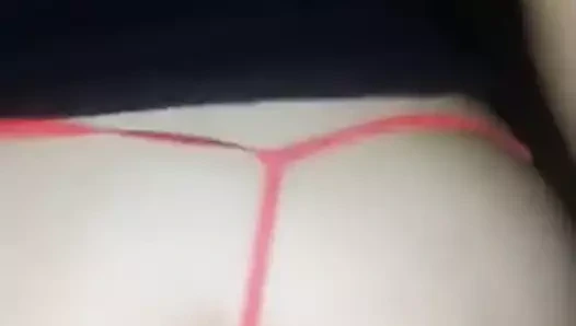 mi esposa ensartandose solita