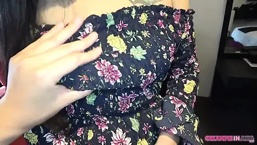 Asyalı güzel beklenmedik bir dölleme ile sürpriz yapıyor