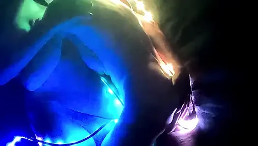 Two lighting experiments - One with Ultraviolet, The Other With an LED Strip