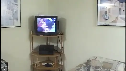 Noel Baba'nın güzel bir oral seks için gelmesini izle