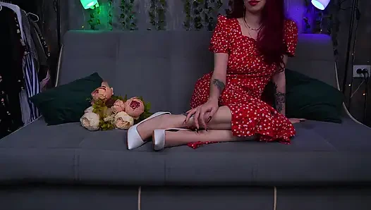 Baştan çıkarıcı kız arkadaşından gizli arzu bakış açısı, bdsm