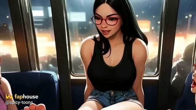 Lin'in arkadaşları yarağını memnun etmek için katılıyor
