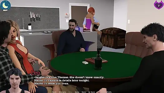 Zor günler: sadakatsiz evli kadınlar onu kimin emmesi konusunda yarak önünde tartışıyorlar büyük boşalma patlaması ile sona erdi ep.25