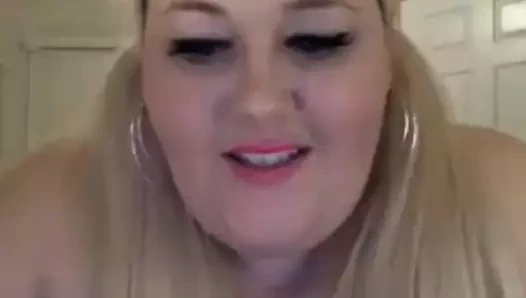 Bbw sarışın öğrenme için emmek horoz