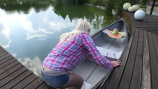 İtalyan Çizme Kampı Grup Seks Kızıl Saçlı Sert Sikiliyor