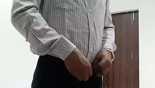 Indian young man naked enjoy