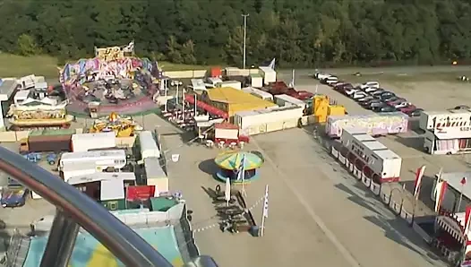 Muhteşem Alman bebek hoş ona deldi kedi açık havada