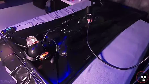 Vakum yatağında sağılan