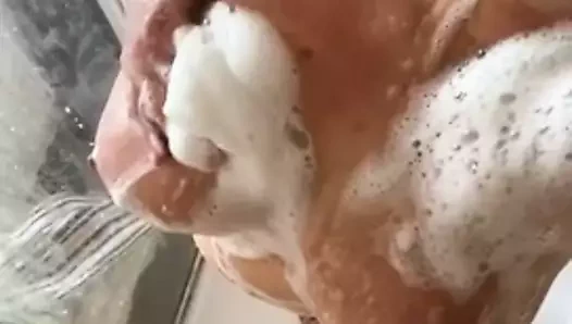 Dev memeler milf içinde the duş