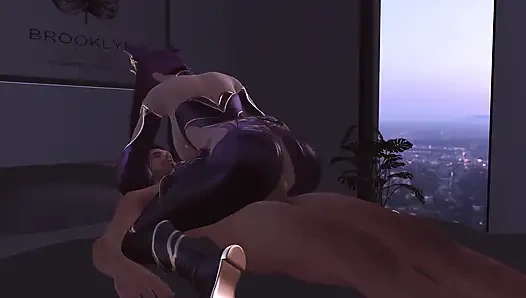 Seksi kız arkadaşla tam aşk günü