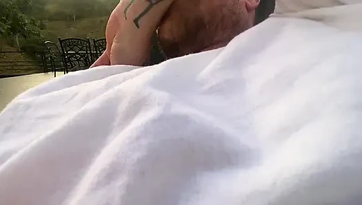 Otelde sikişirken yakalandı